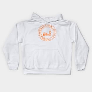 london stamp Kids Hoodie